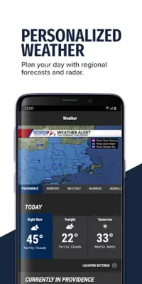 WPRI 12 News - Providence, RI android App screenshot 0